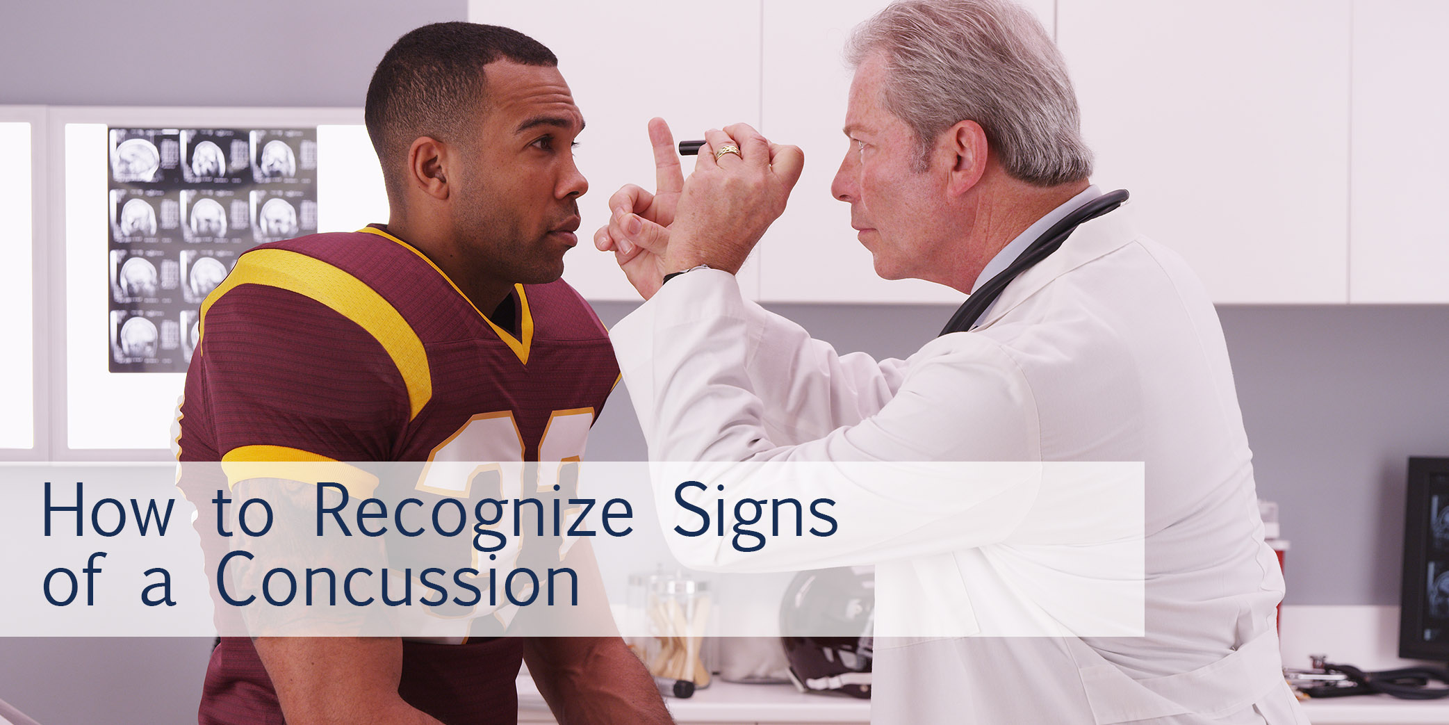 How to recognize signs of a concussion