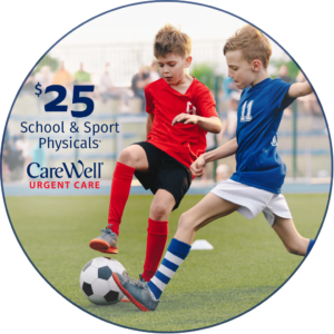 $25 Back to School and Sport Physicals at Select CareWell Locations