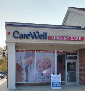 CareWell Urgent Care building in Lexington