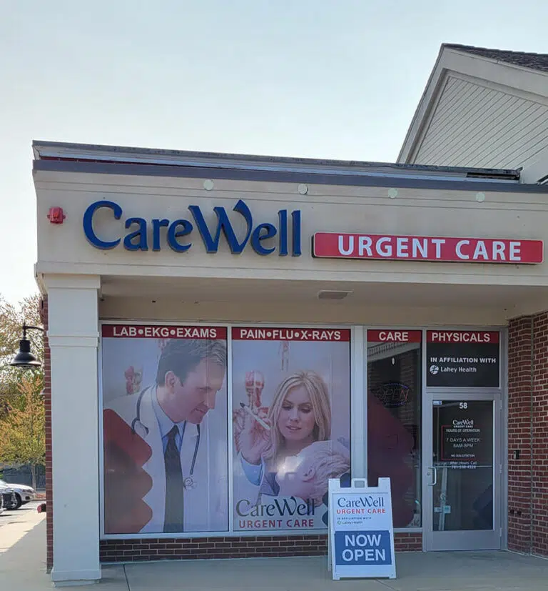 CareWell Urgent Care building in Lexington