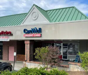 CareWell Urgent Care building in Needham