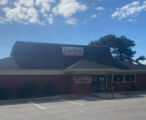 CareWell Urgent Care building in South Dennis