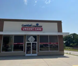 A CareWell Urgent Care building in Worcester on Lincoln St